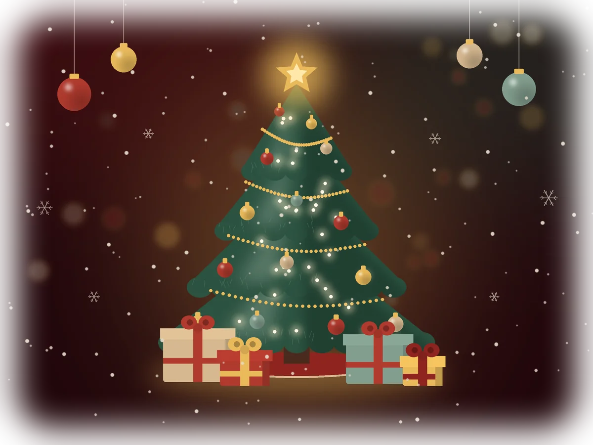 Merry & Bright Christmas Party, an event page in the Christmas Party theme